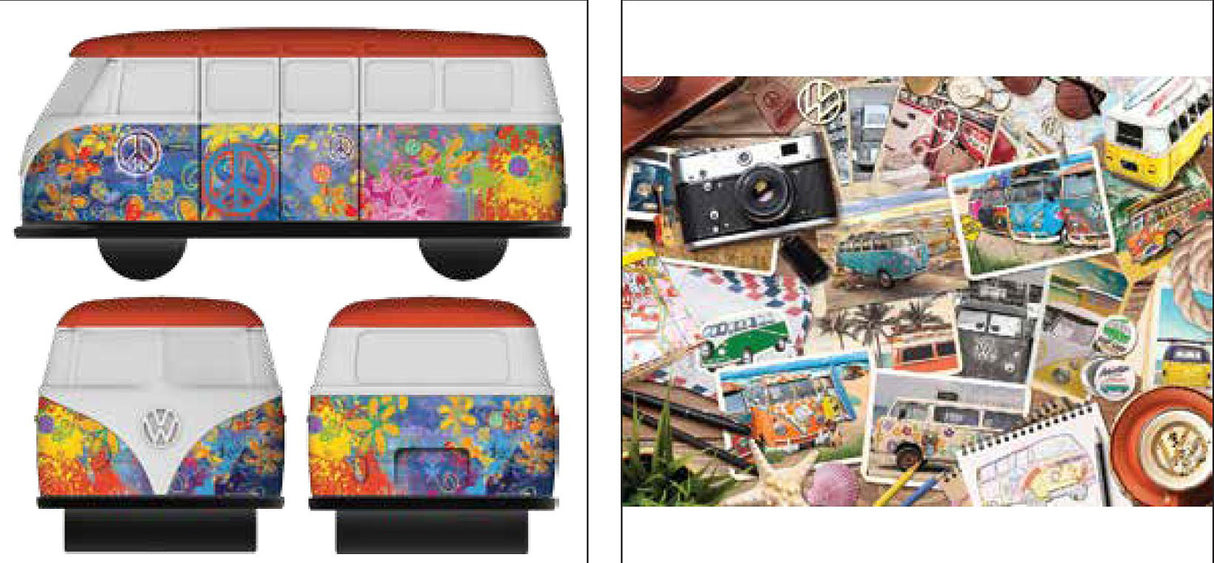 VW Tin -wave Hopper 550 Pc Puzzle