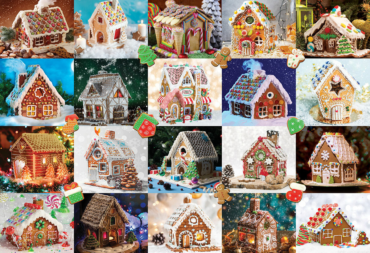 Gingerbread House 550-Piece Puzzle