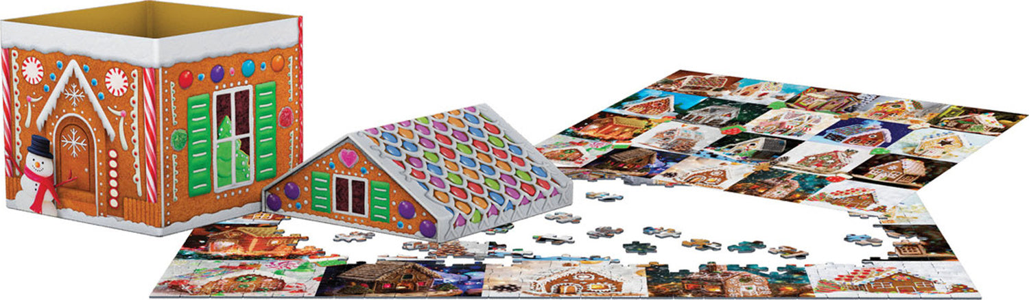 Gingerbread House 550-Piece Puzzle