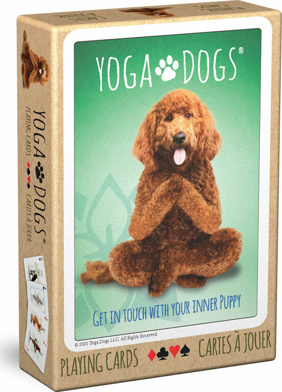 Yoga Cats and Yoga Dogs Playing cards
