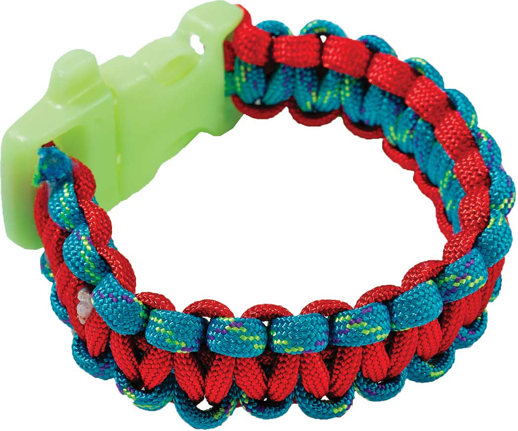Glow-in-the-Dark Paracord Wristbands