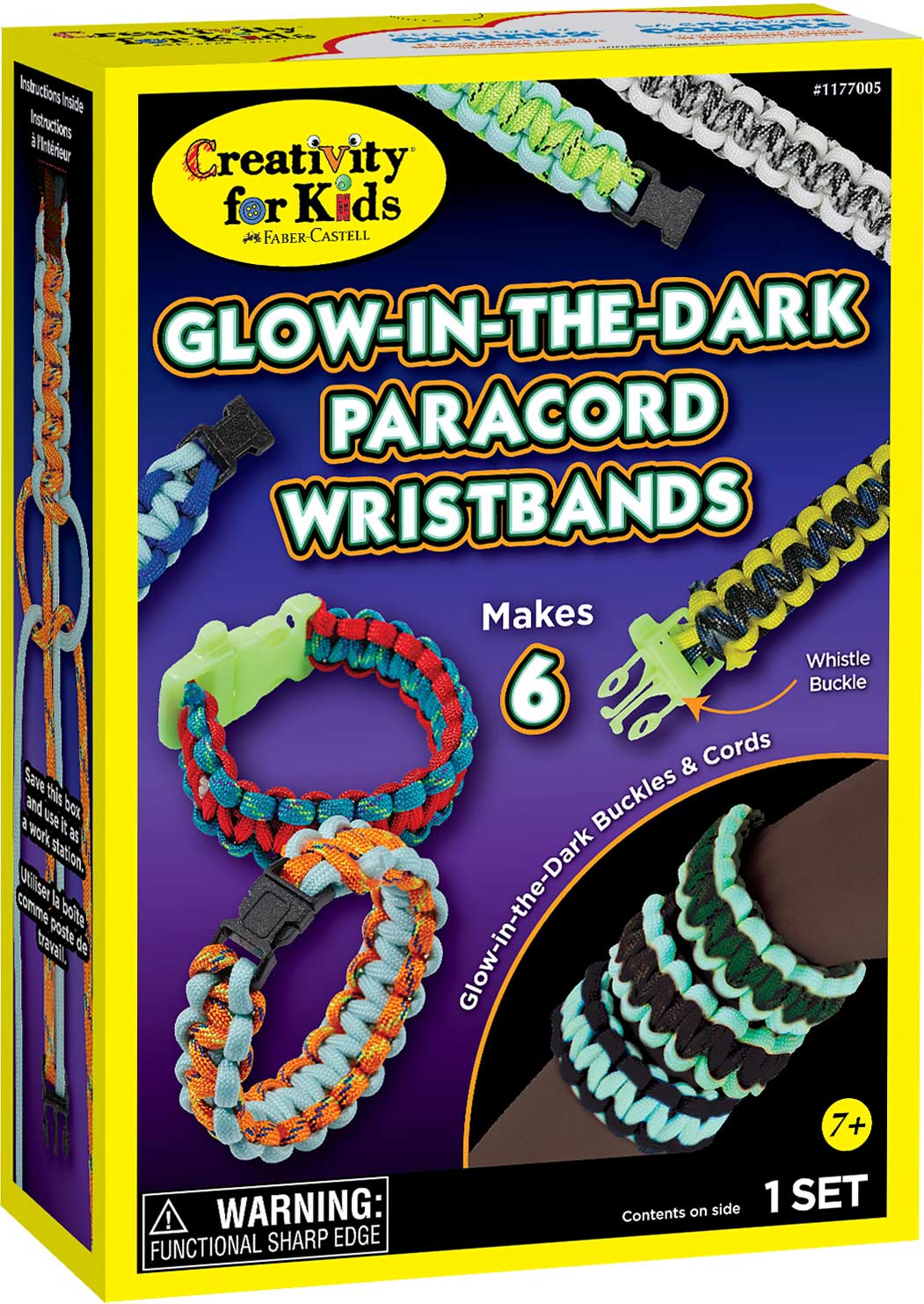 Glow-in-the-Dark Paracord Wristbands