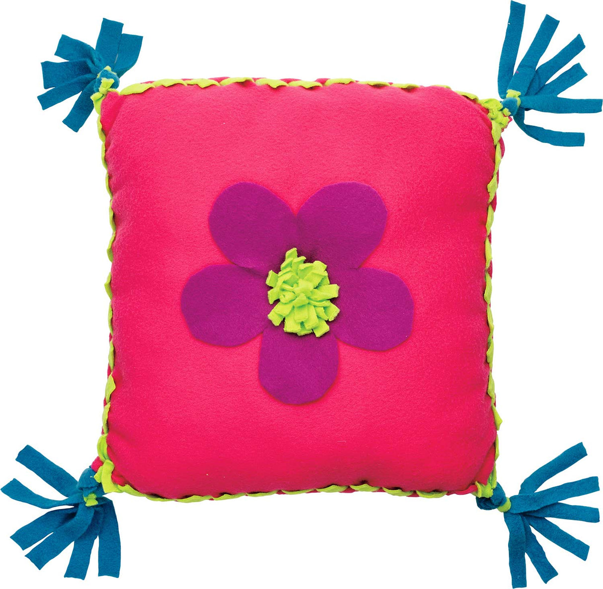 Flower Fleece Pillow (new specs to reflect case pack of 6)