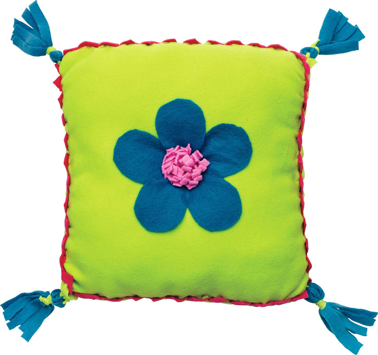 Flower Fleece Pillow (new specs to reflect case pack of 6)