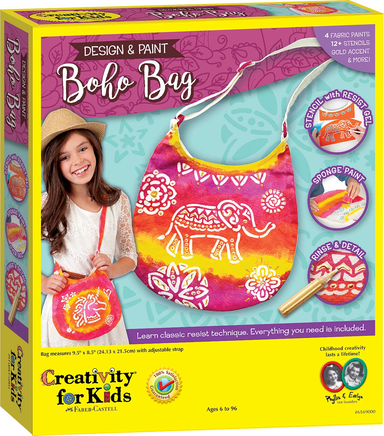 Design & Paint Boho Bag