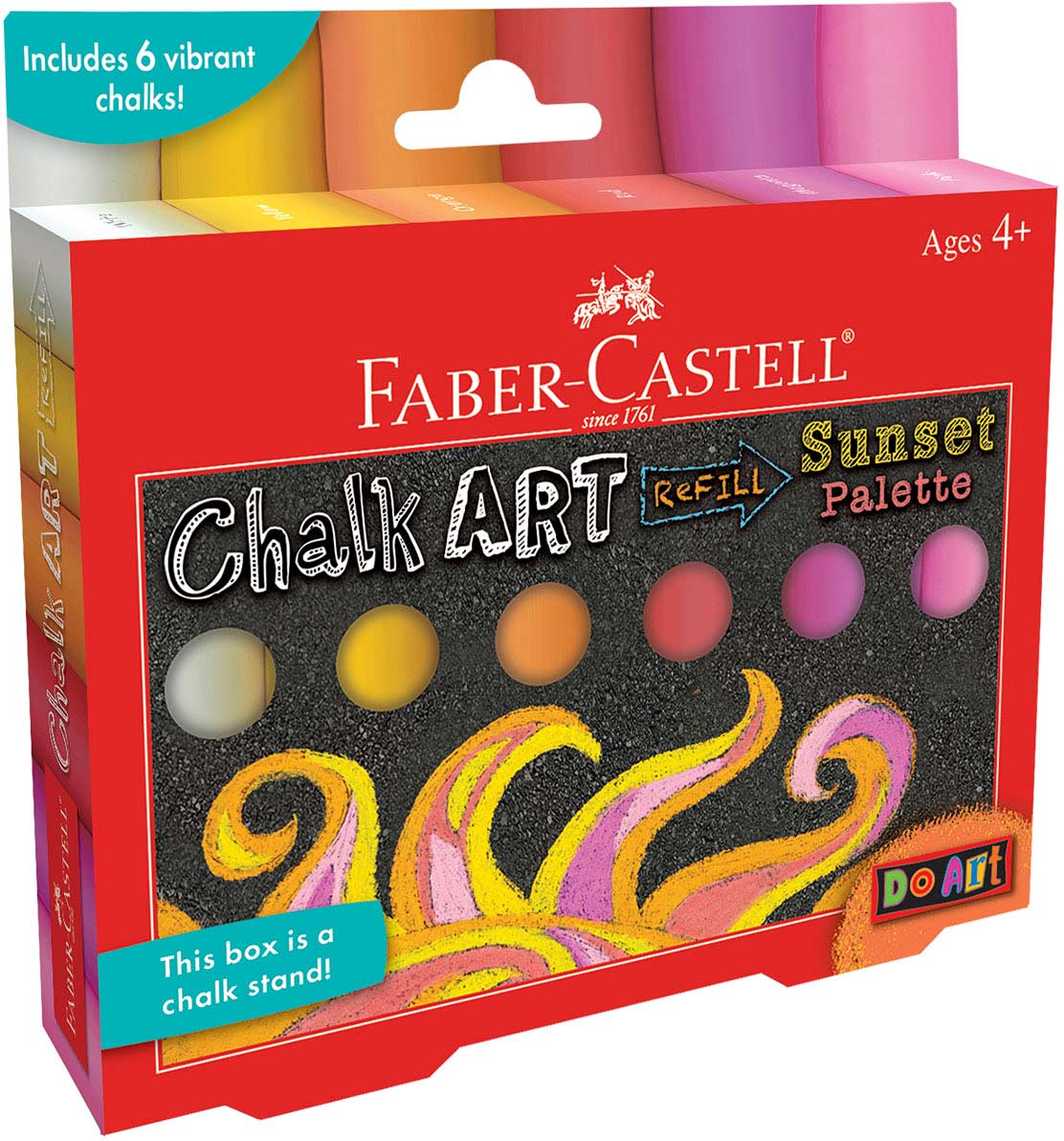 Do Art Outdoor Chalk Art Refill-Sunset