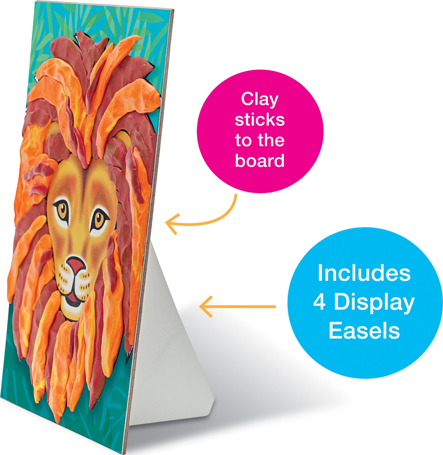 Do Art Coloring with Clay