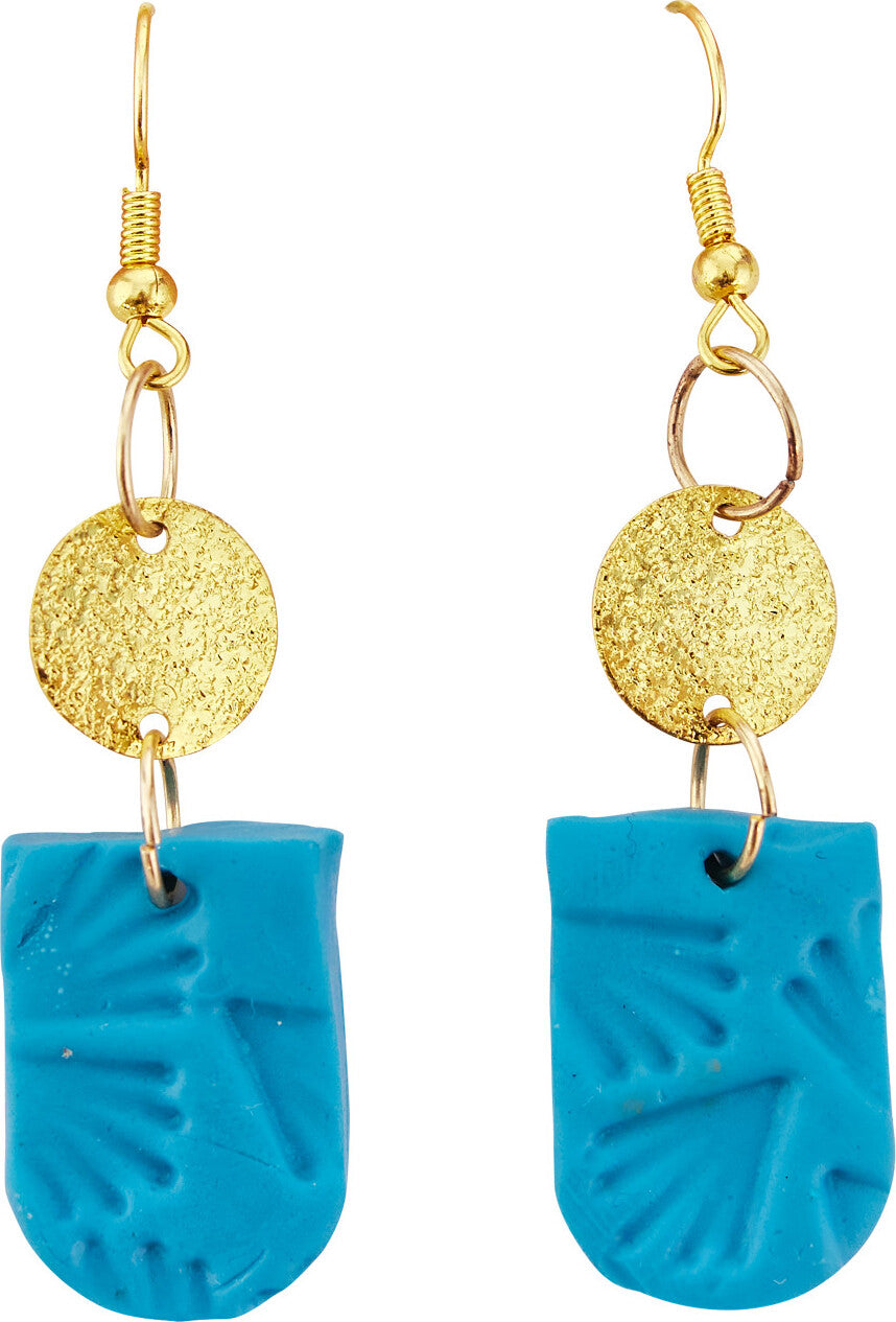 Texture Clay Earrings