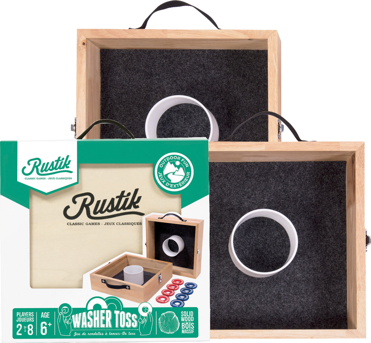 Rustik Washer Toss Game Set