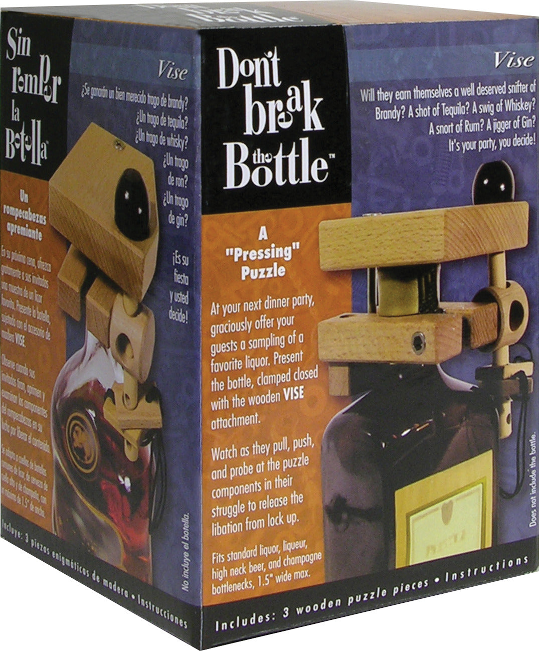 Don't Break The Bottle Wine Puzzle - Vise