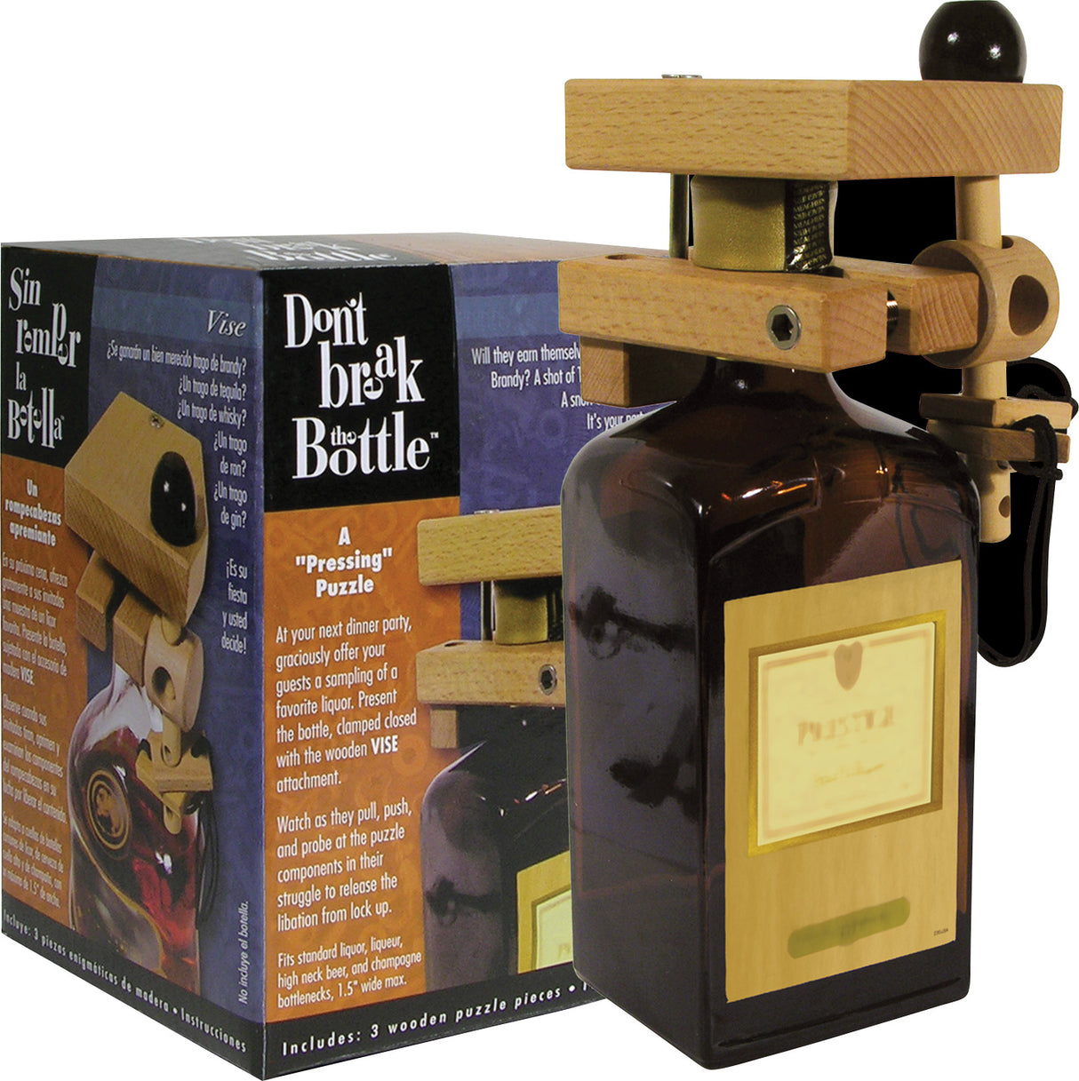 Don't Break The Bottle Wine Puzzle - Vise