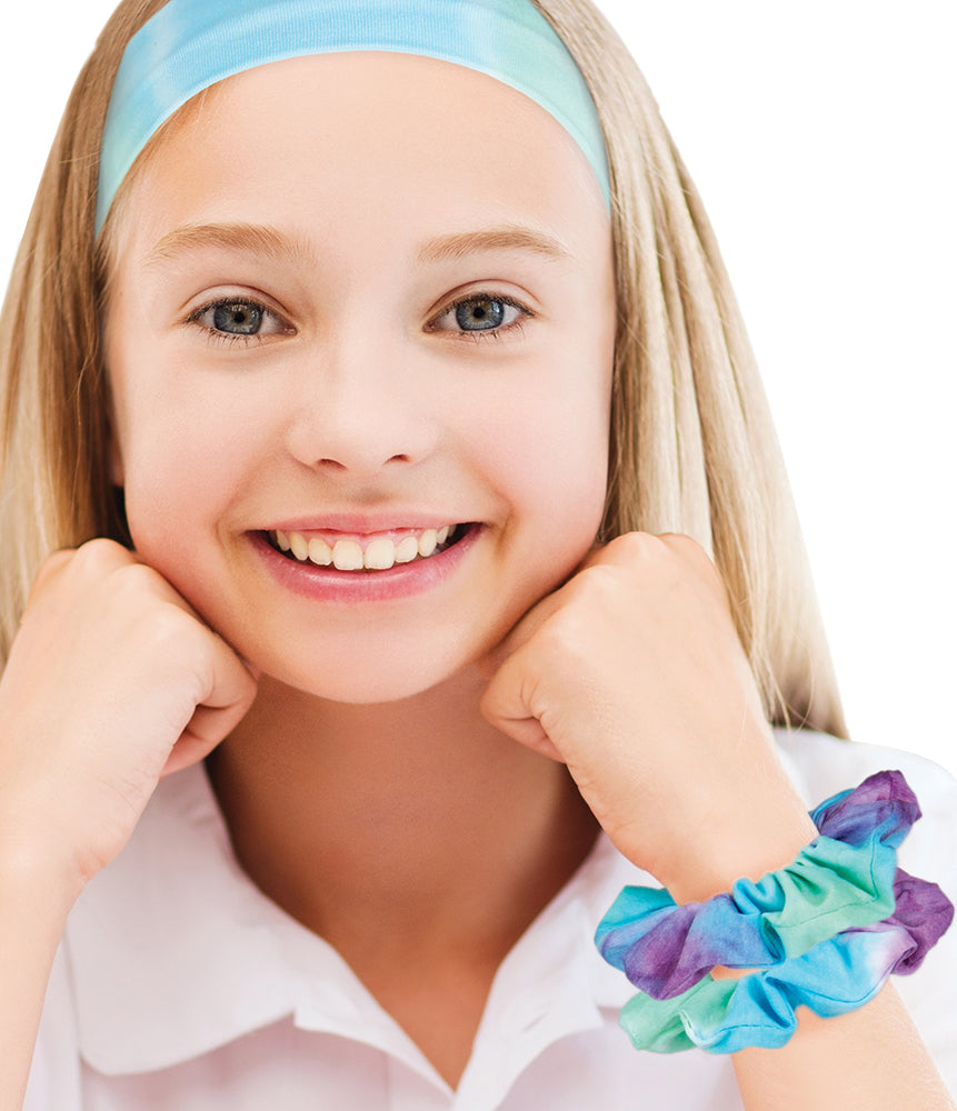 Neon Tie Dye Hair Accessory Design Keeper Crate