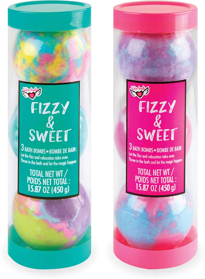 Fizzy & Sweet Bath Bomb Tube Assortment