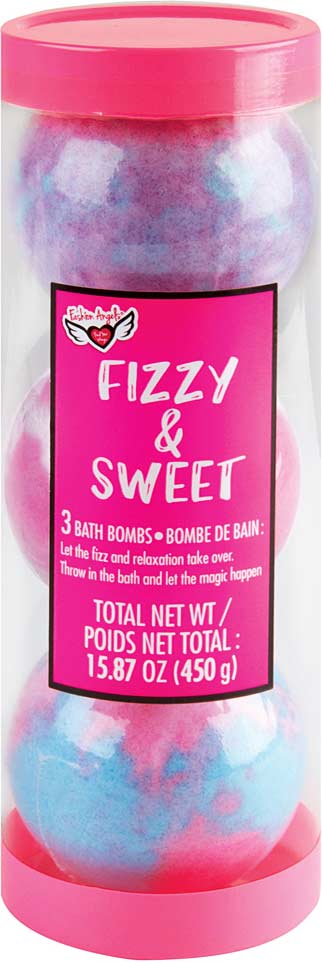 Fizzy & Sweet Bath Bomb Tube Assortment