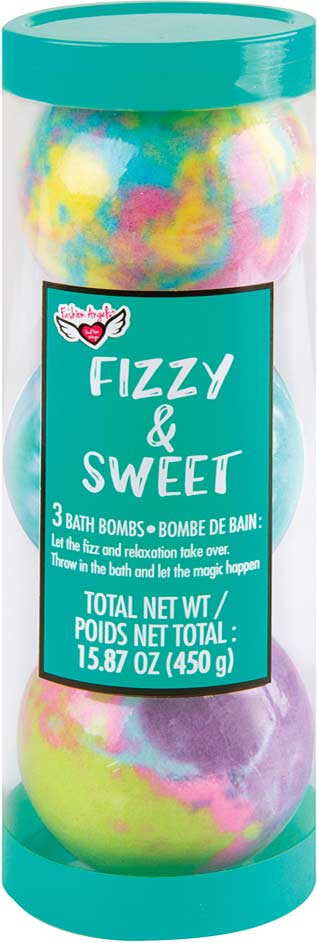 Fizzy & Sweet Bath Bomb Tube Assortment