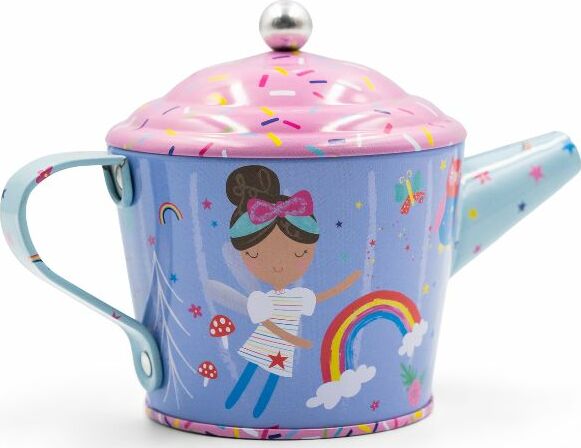 Rainbow Fairy 7pc Tin Tea Set