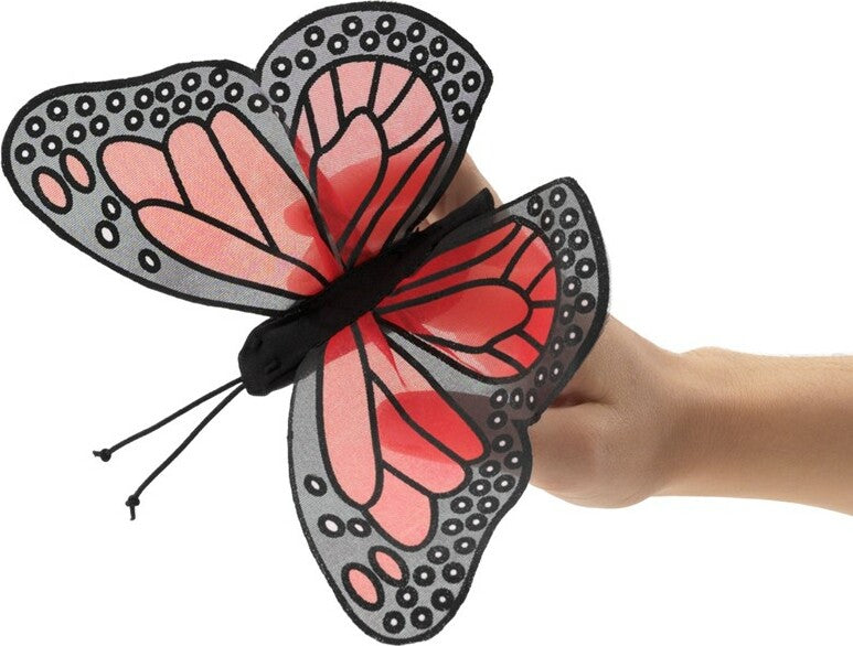Mini Monarch Butterfly Finger Puppet