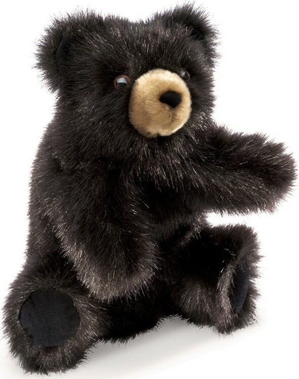 Baby Black Bear Hand Puppet