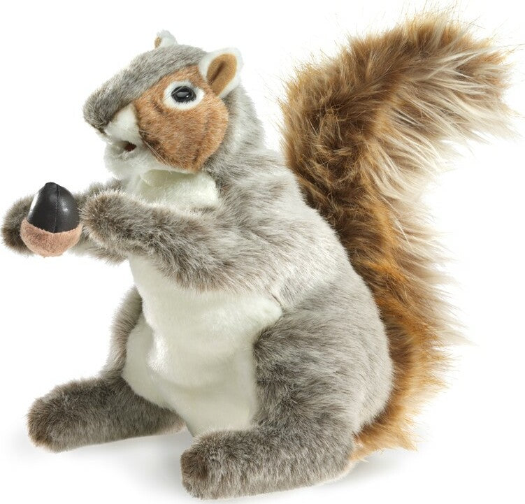 Gray Squirrel Hand Puppet