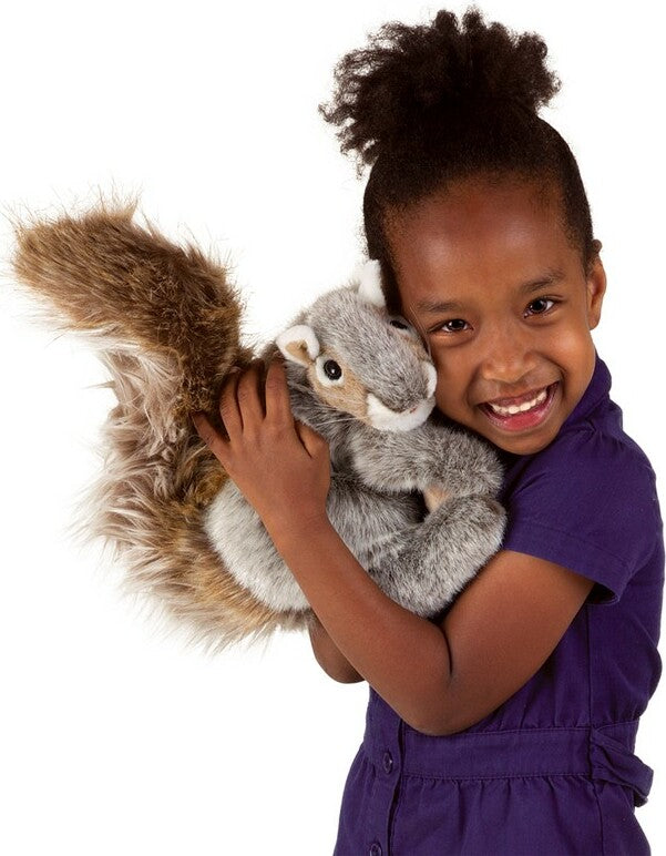 Gray Squirrel Hand Puppet
