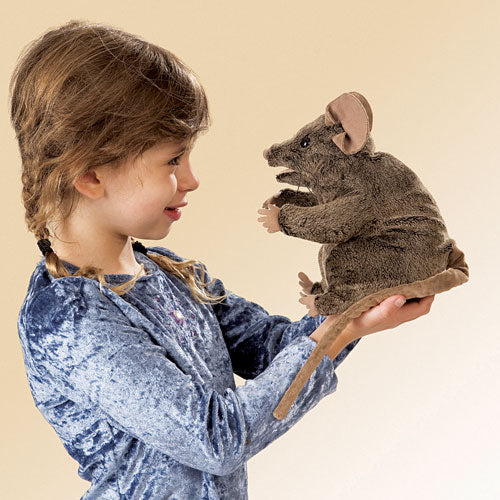 Brown Mouse Puppet