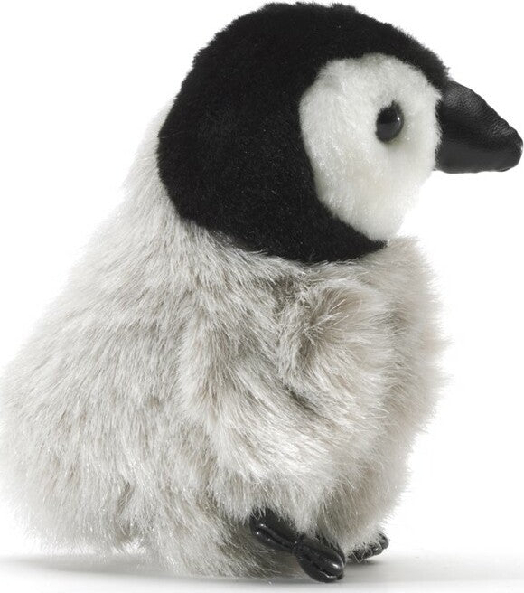 Mini Baby Emperor Penguin Finger Puppet