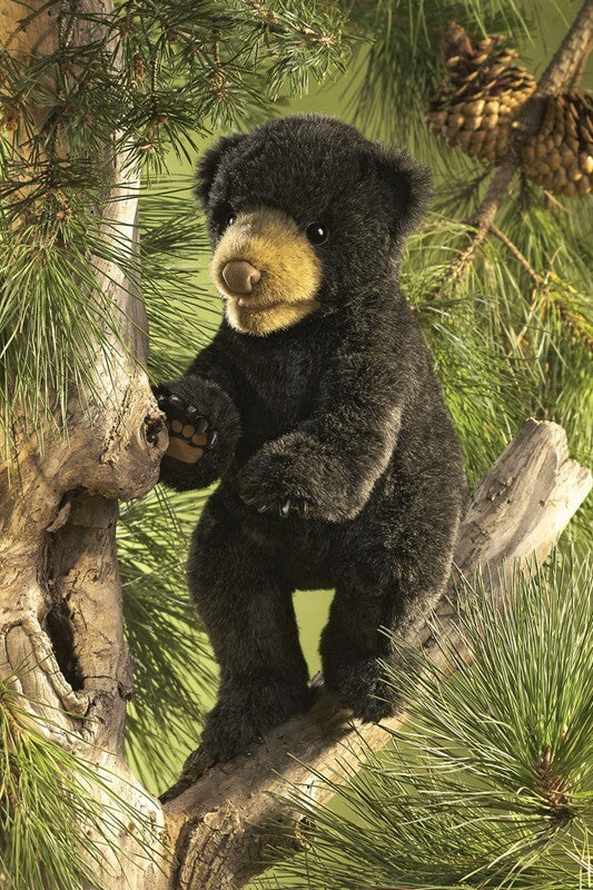 Bear, Black Cub Hand Puppet
