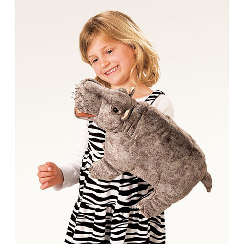 Hippo Hand Puppet