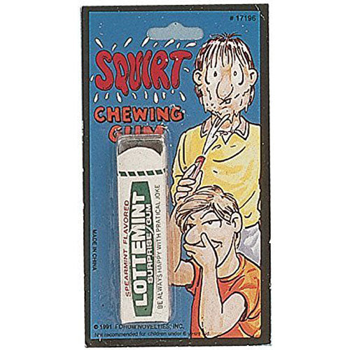 Forum Novelties Squirt Chewing Gum