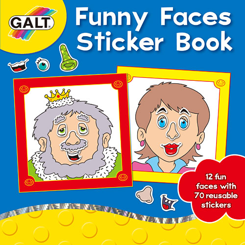 Funny Faces Sticker Book