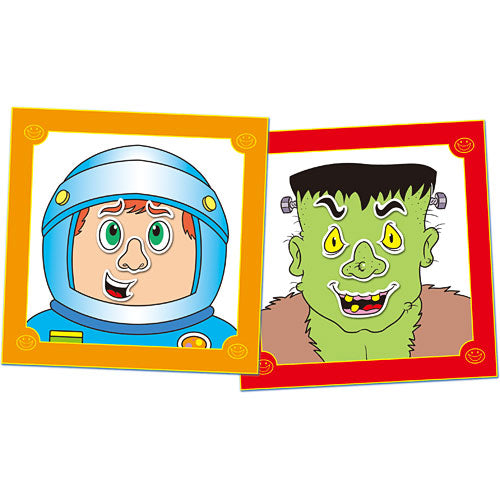 Funny Faces Sticker Book