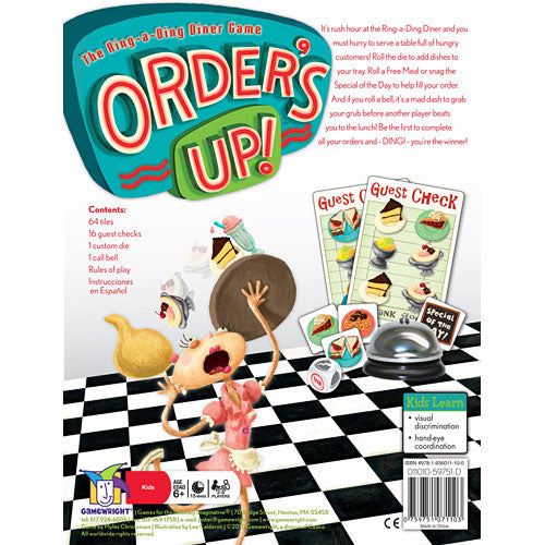Orders Up Game