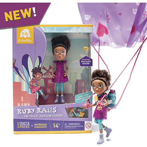Ruby Rails Coding Action Figure