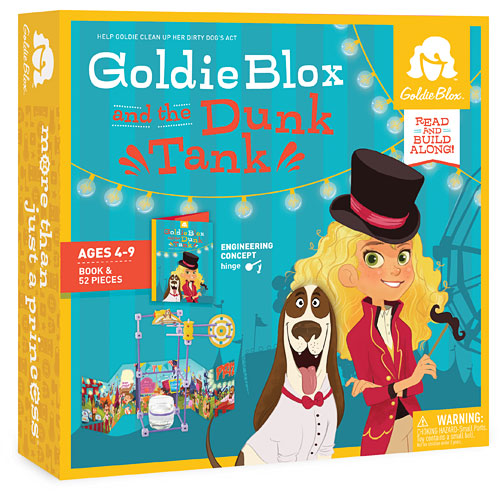 GoldieBlox and the Dunk Tank