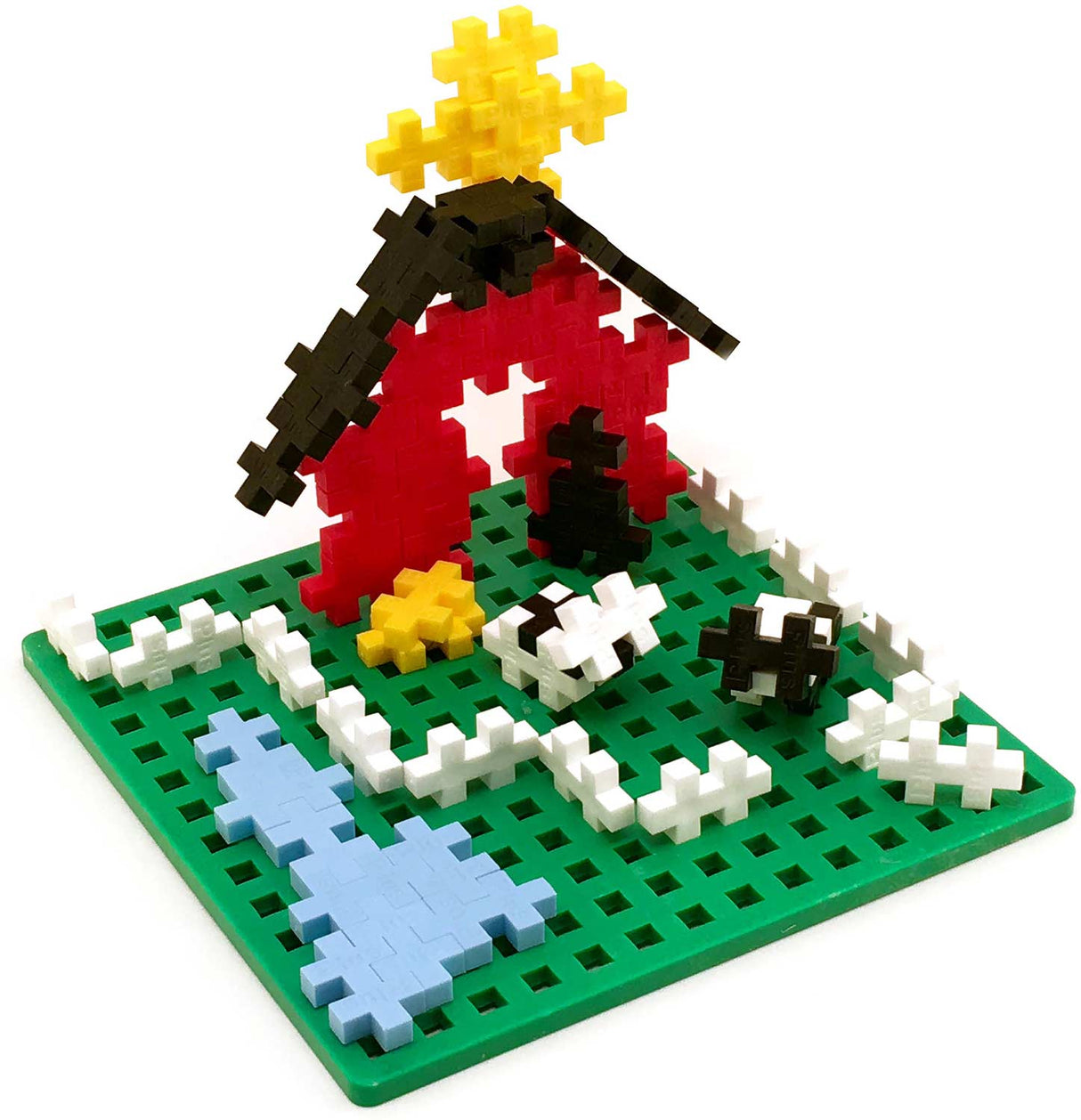 Plus-Plus Baseplate Builder Farm