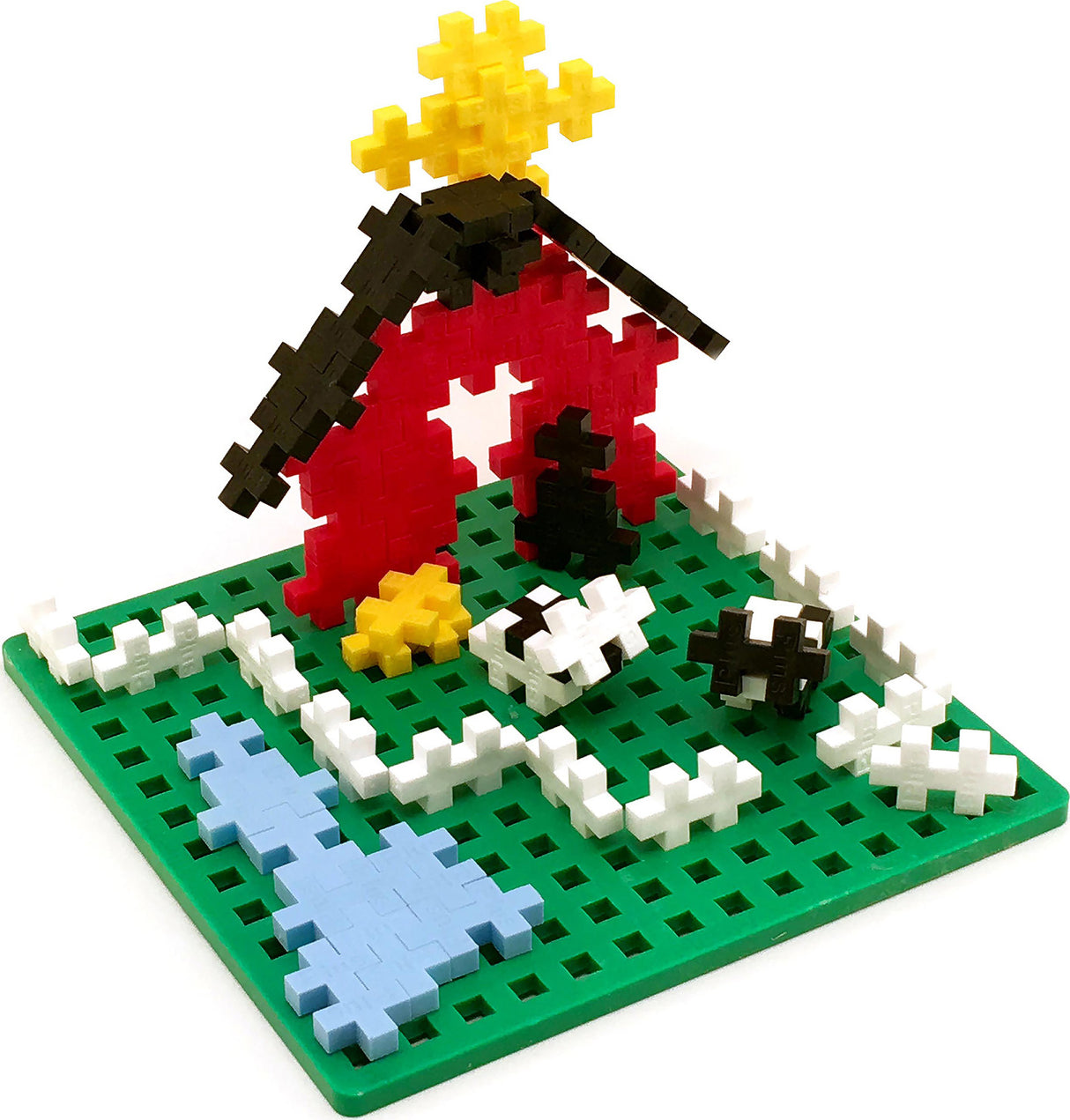 Plus-Plus Baseplate Builder Farm