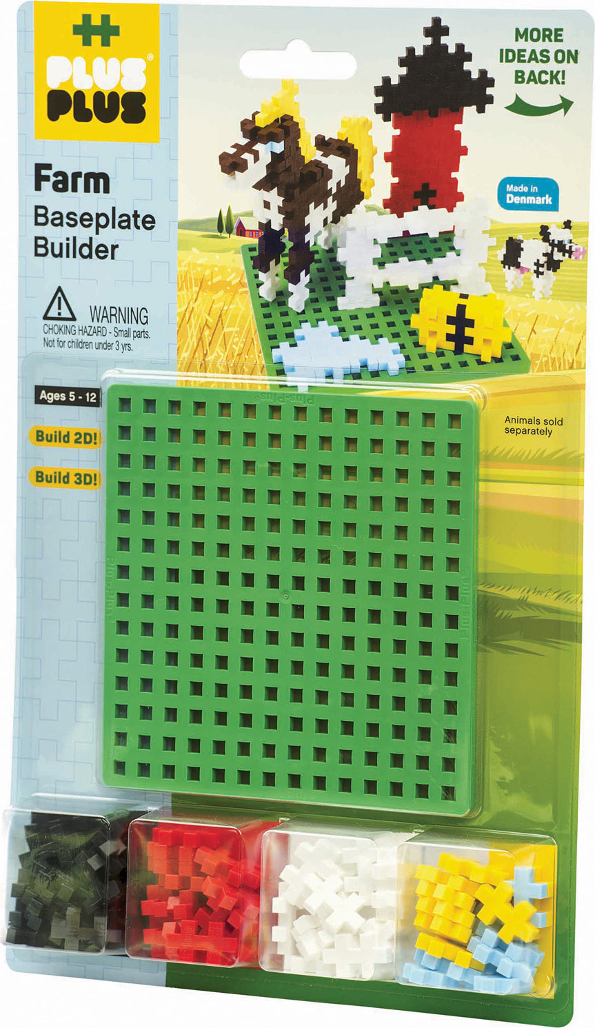 Plus-Plus Baseplate Builder Farm