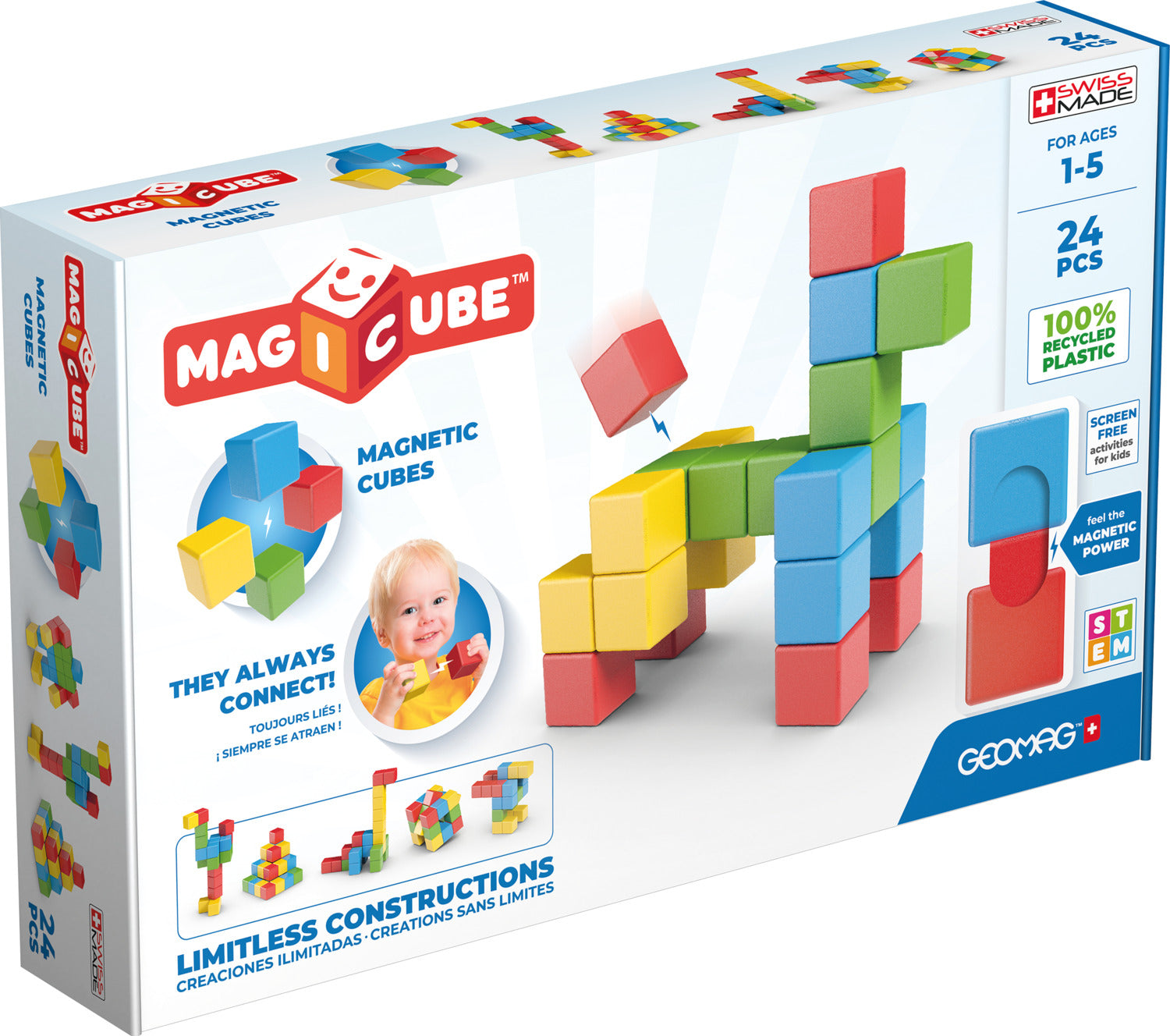 Magicubes Full Color Try Me Recycled 24 pcs