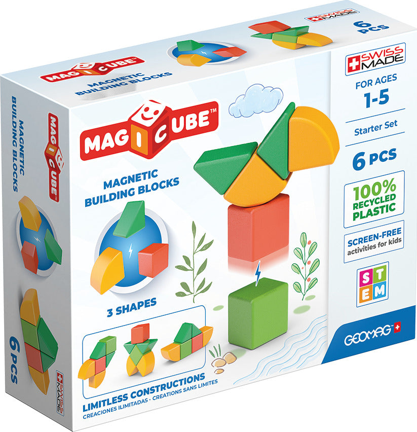 Magicubes Shapes Recycled 6 pcs