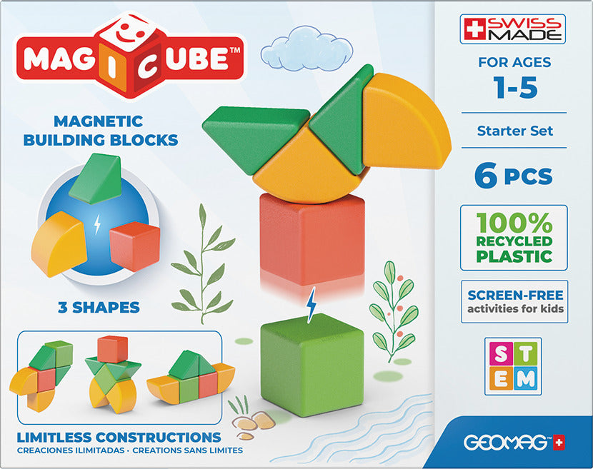 Magicubes Shapes Recycled 6 pcs