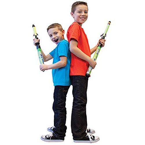Bungee Blast JR. Foam Pump Rocket Toy with EZ-Pull Bungee Power System