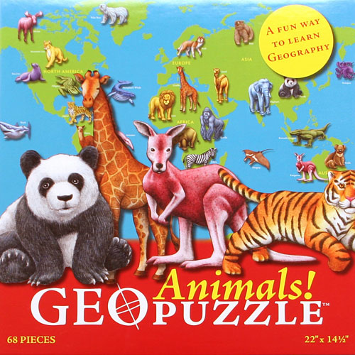 GeoPuzzle Animals