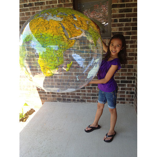 Giant inflatable globe 36"