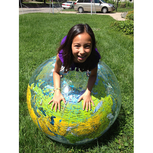 Giant inflatable globe 36"