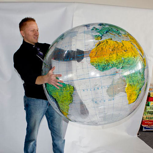 Giant inflatable globe 36"