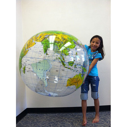 Giant inflatable globe 36"