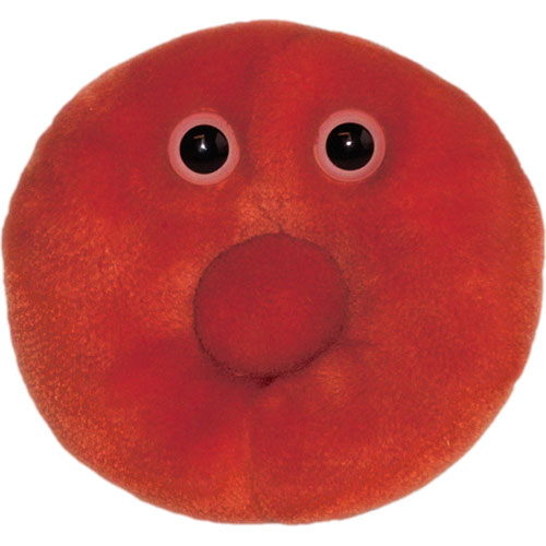 Giantmicrobes Red Blood Cell (erythrocyte) Plush Toy