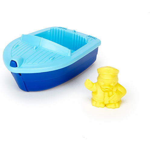 Launch Boat  Blue