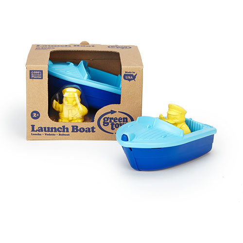 Launch Boat  Blue
