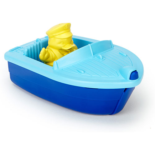 Launch Boat  Blue